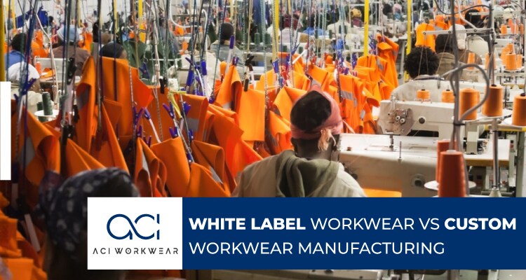 White Label Workwear vs Custom Workwear Manufacturing