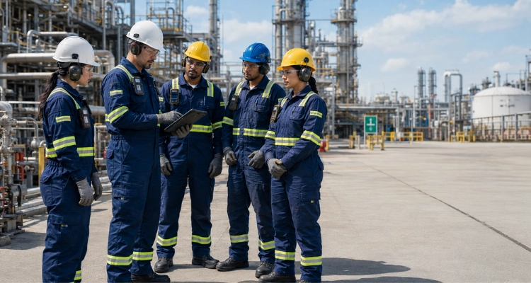 Oil Refinery Workwear Guide Safety Standards, PPE Requirements & FR Clothing Selection
